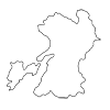 Kumamoto Prefecture --Map ｜ Japan ｜ Free Illustration Material