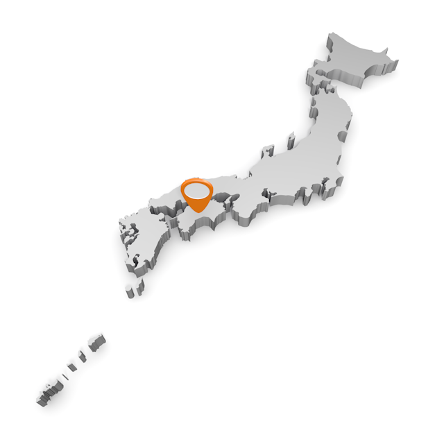 日本｜立体地図｜四国地方 - 地図/マップ/写真/フリー素材/イラスト/ジャパン / 日本