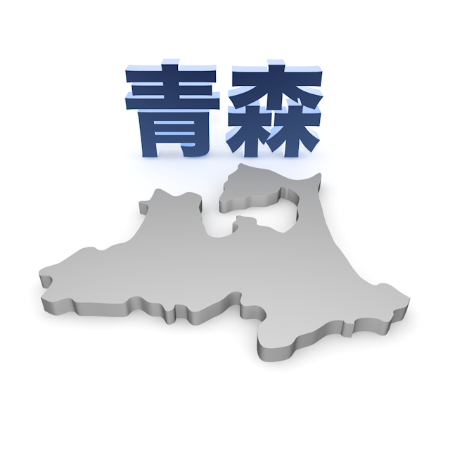 Aomori --Map / Map / Photo / Free Material / Illustration / Japan / Japan