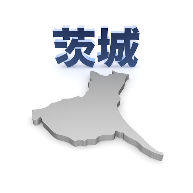 茨城 - 地図/マップ/写真/フリー素材/イラスト/ジャパン / 日本