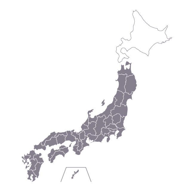 北海道 - 地図/マップ/写真/フリー素材/イラスト/ジャパン / 日本