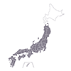 Hokkaido --Map ｜ Japan ｜ Free illustration material