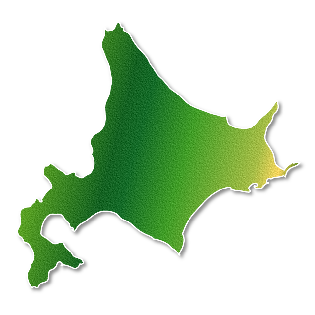 Hokkaido-Map / Map / Photo / Free Material / Illustration / Japan / Japan