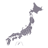 Miyagi Prefecture --Map ｜ Japan ｜ Free Illustration Material