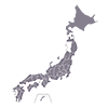 Akita Prefecture --Map ｜ Japan ｜ Free Illustration Material