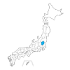 Tochigi Prefecture --Map ｜ Japan ｜ Free Illustration Material