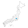 Saitama Prefecture --Map ｜ Japan ｜ Free Illustration Material