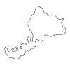Fukui Prefecture --Map ｜ Japan ｜ Free Illustration Material