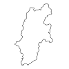 Nagano Prefecture --Map ｜ Japan ｜ Free Illustration Material