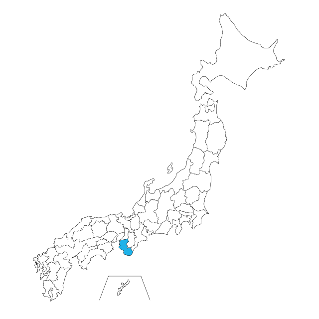 Wakayama Prefecture --Map / Map / Photo / Free Material / Illustration / Japan / Japan