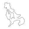 長崎県 - 地図｜日本｜フリーイラスト素材