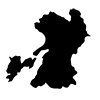 Kumamoto Prefecture --Map ｜ Japan ｜ Free Illustration Material