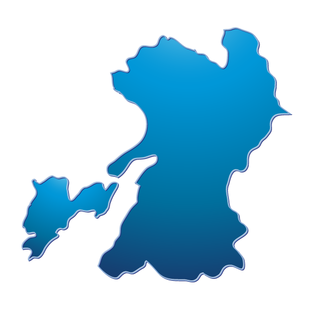 熊本 - 地図/マップ/写真/フリー素材/イラスト/ジャパン / 日本