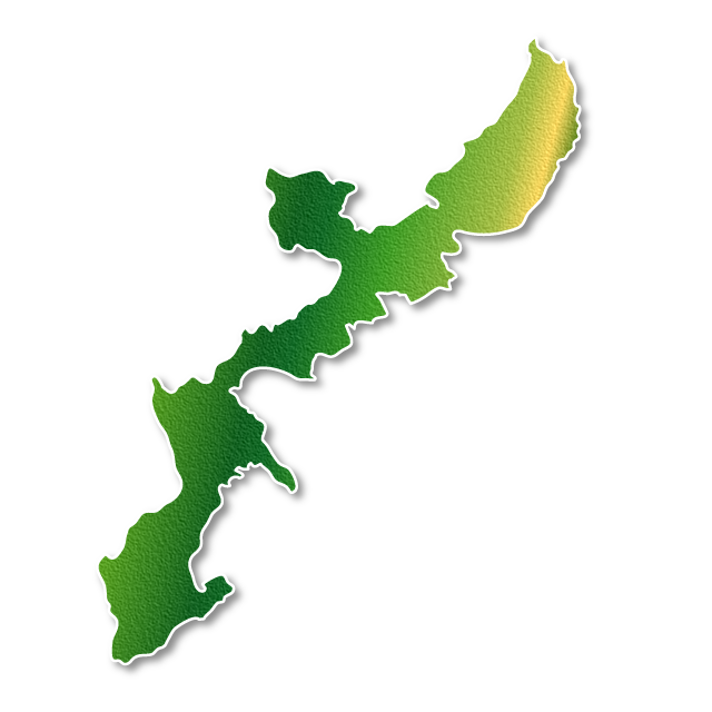 Okinawa-Map / Map / Photo / Free Material / Illustration / Japan / Japan